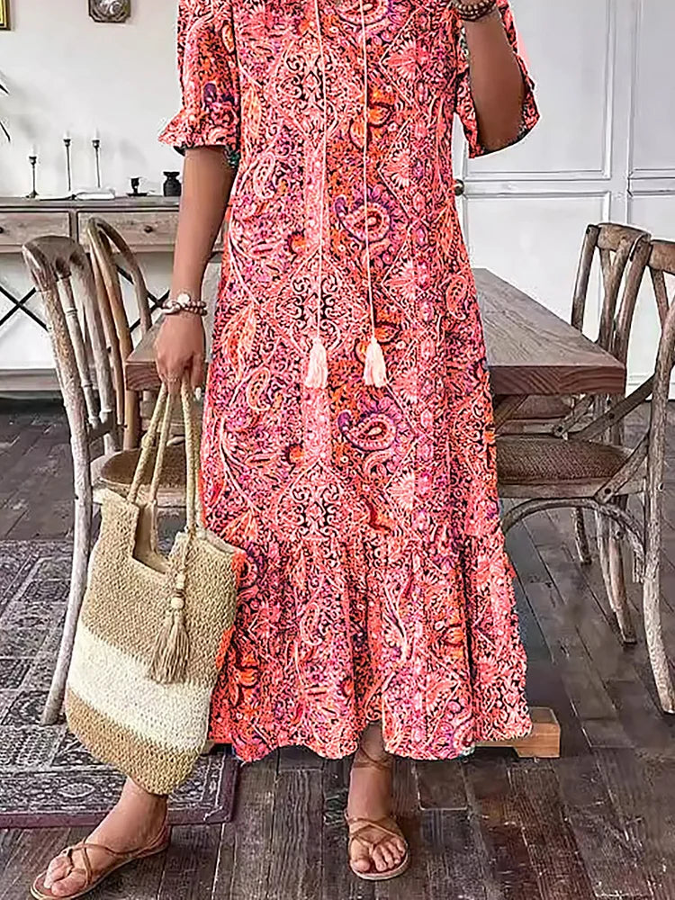 Elegant Vacation Style Two-Piece Set