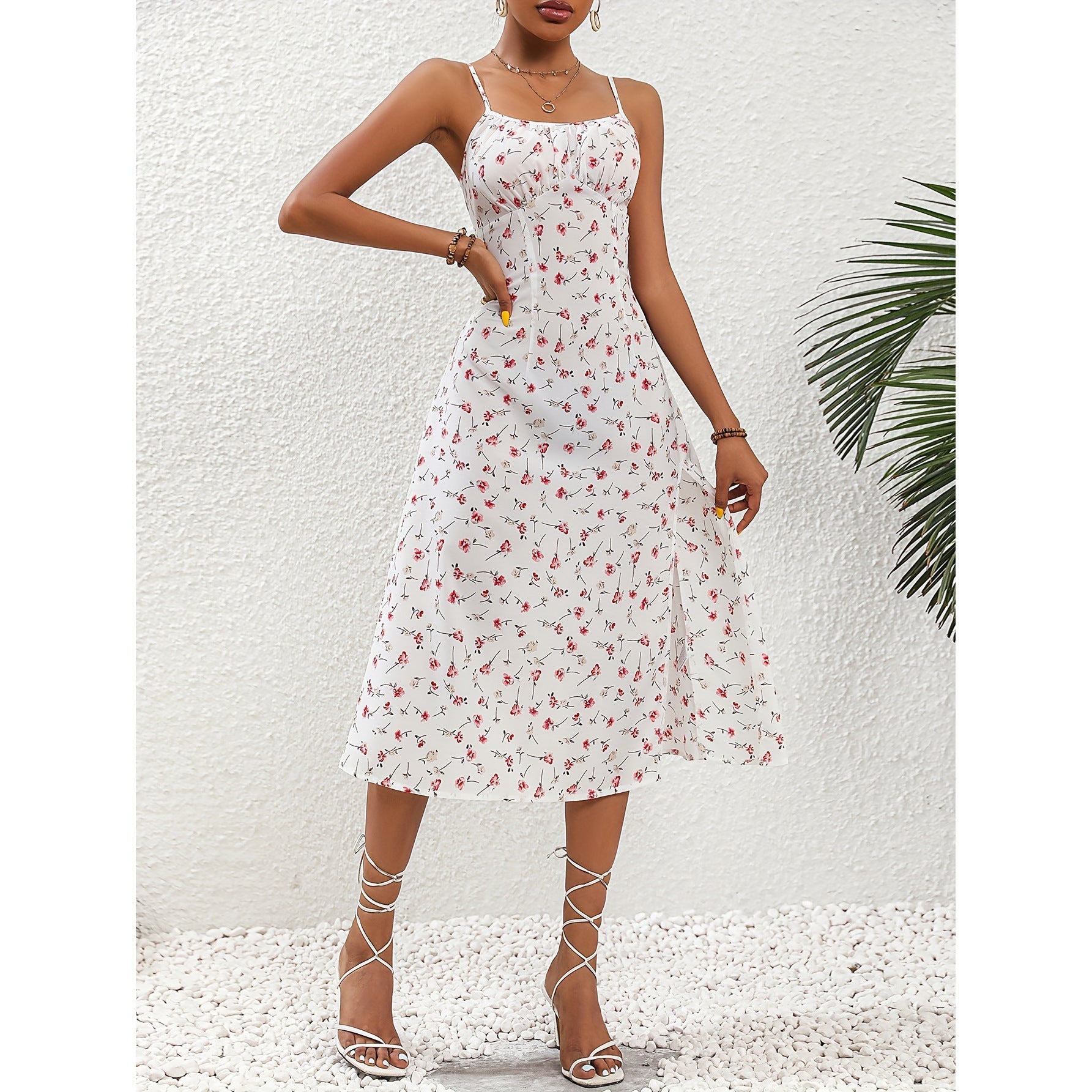 Spaghetti Strap Maxi Dress