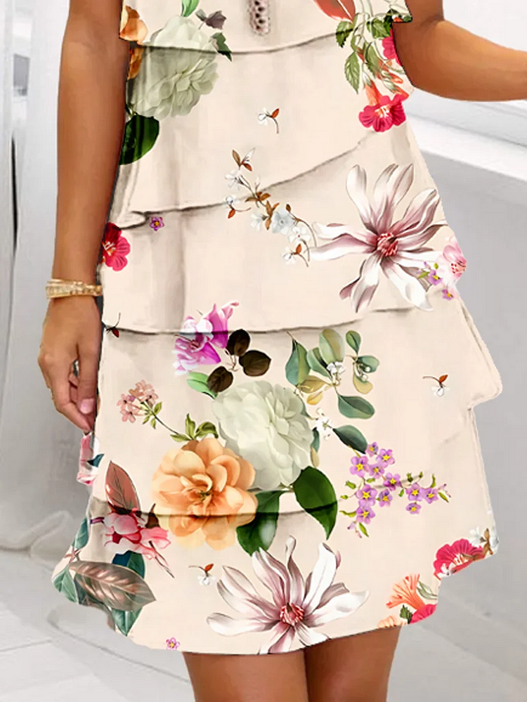 Women'S Multi-Plant Dress