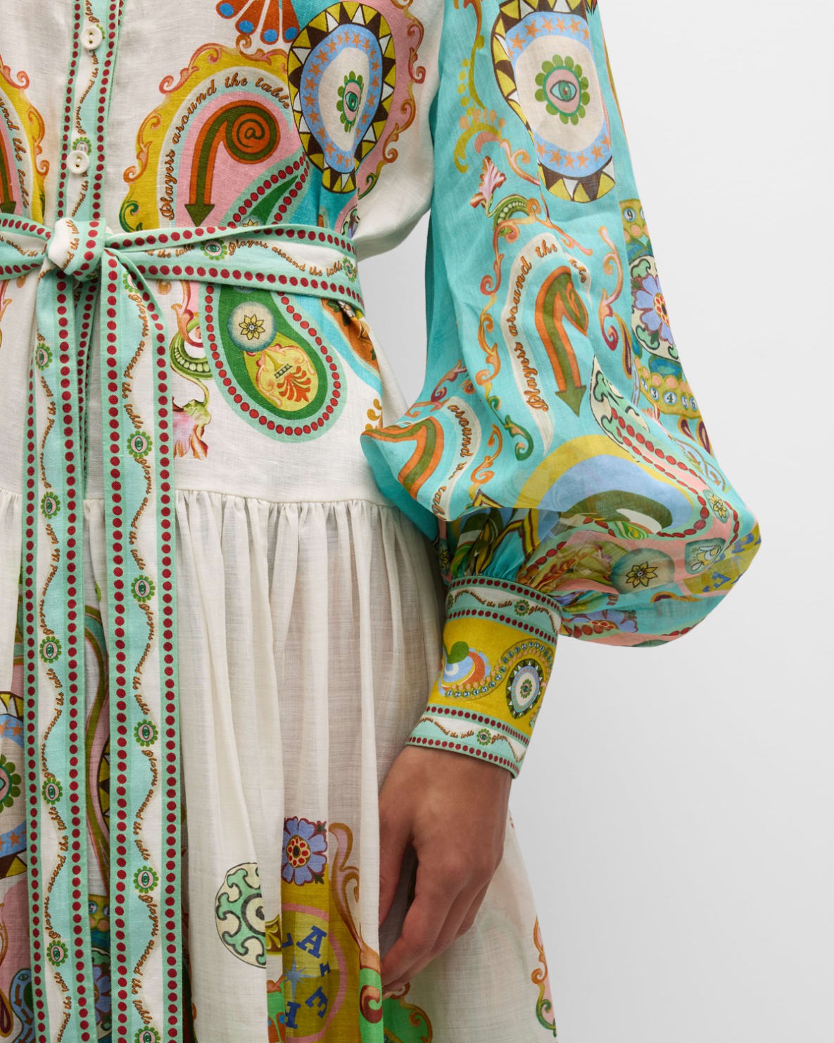 Luxe Balloon Sleeve Maxi Dress