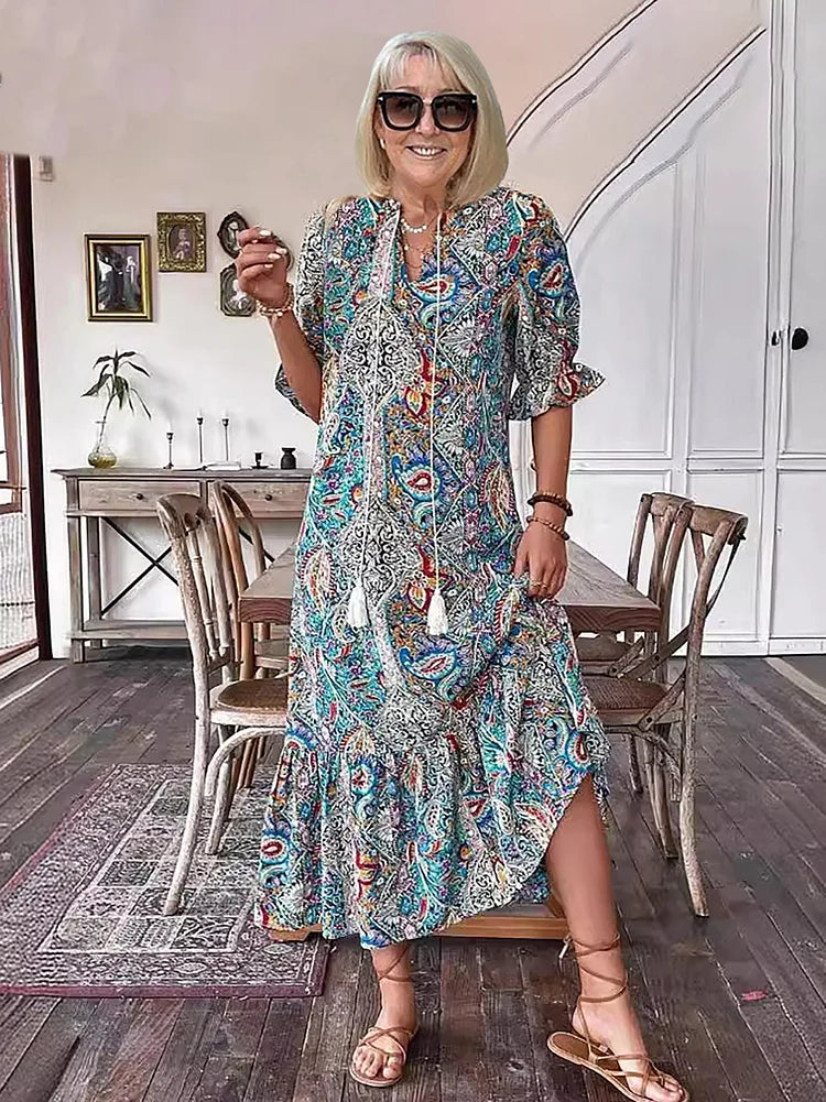 Elegant Vacation Style Two-Piece Set