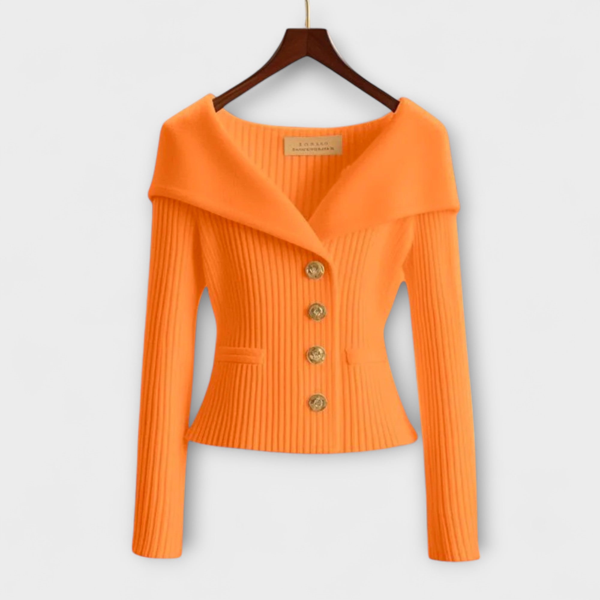 Warm Textured Knit Jacket for Women