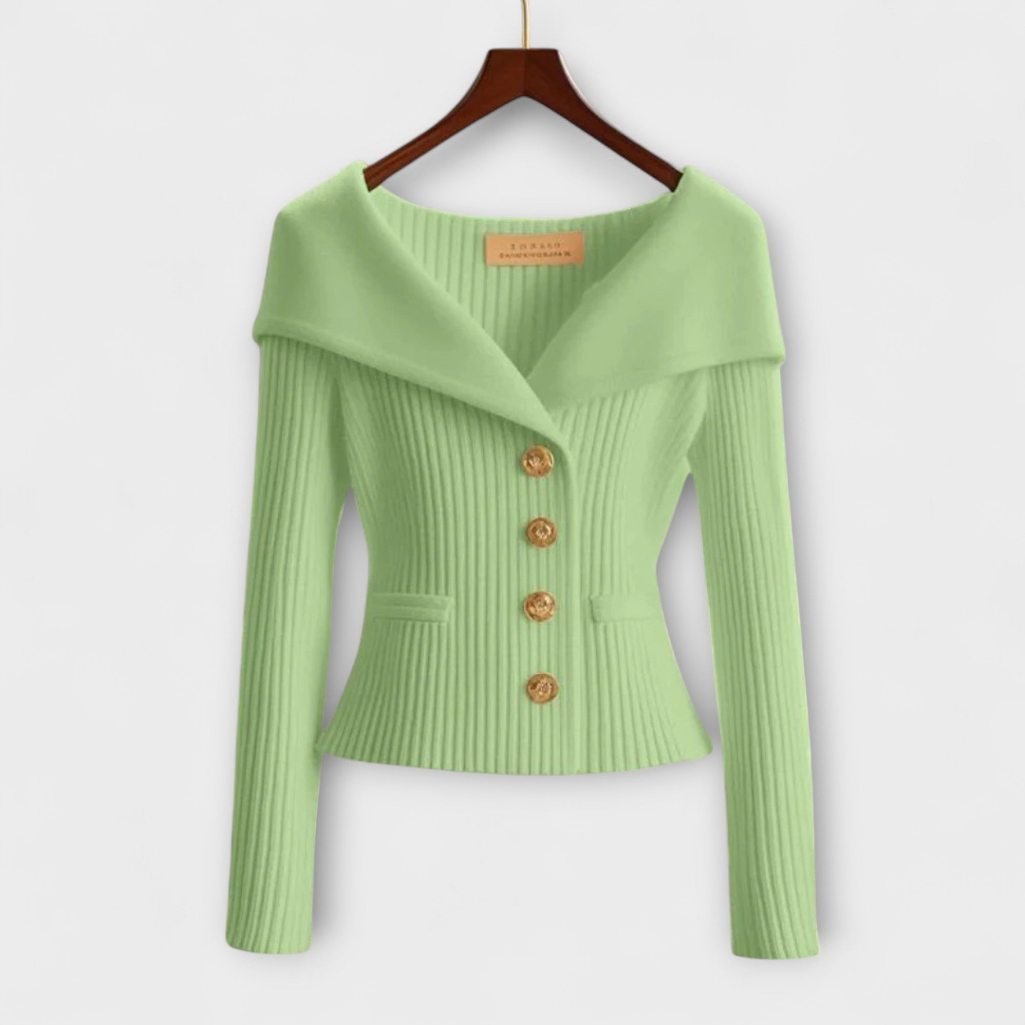 Warm Textured Knit Jacket for Women