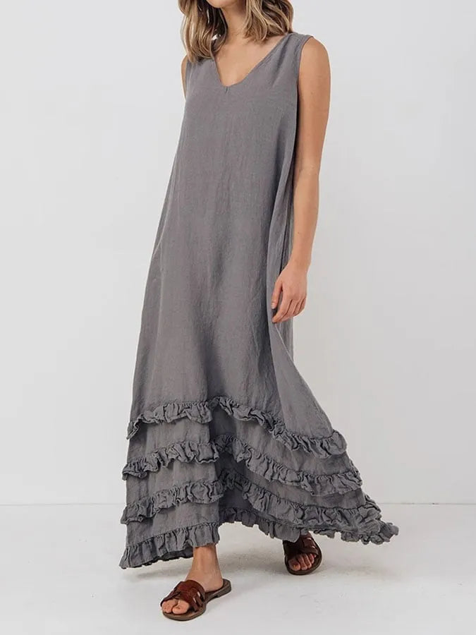 Classic Retro Long Dress for Elegant Looks