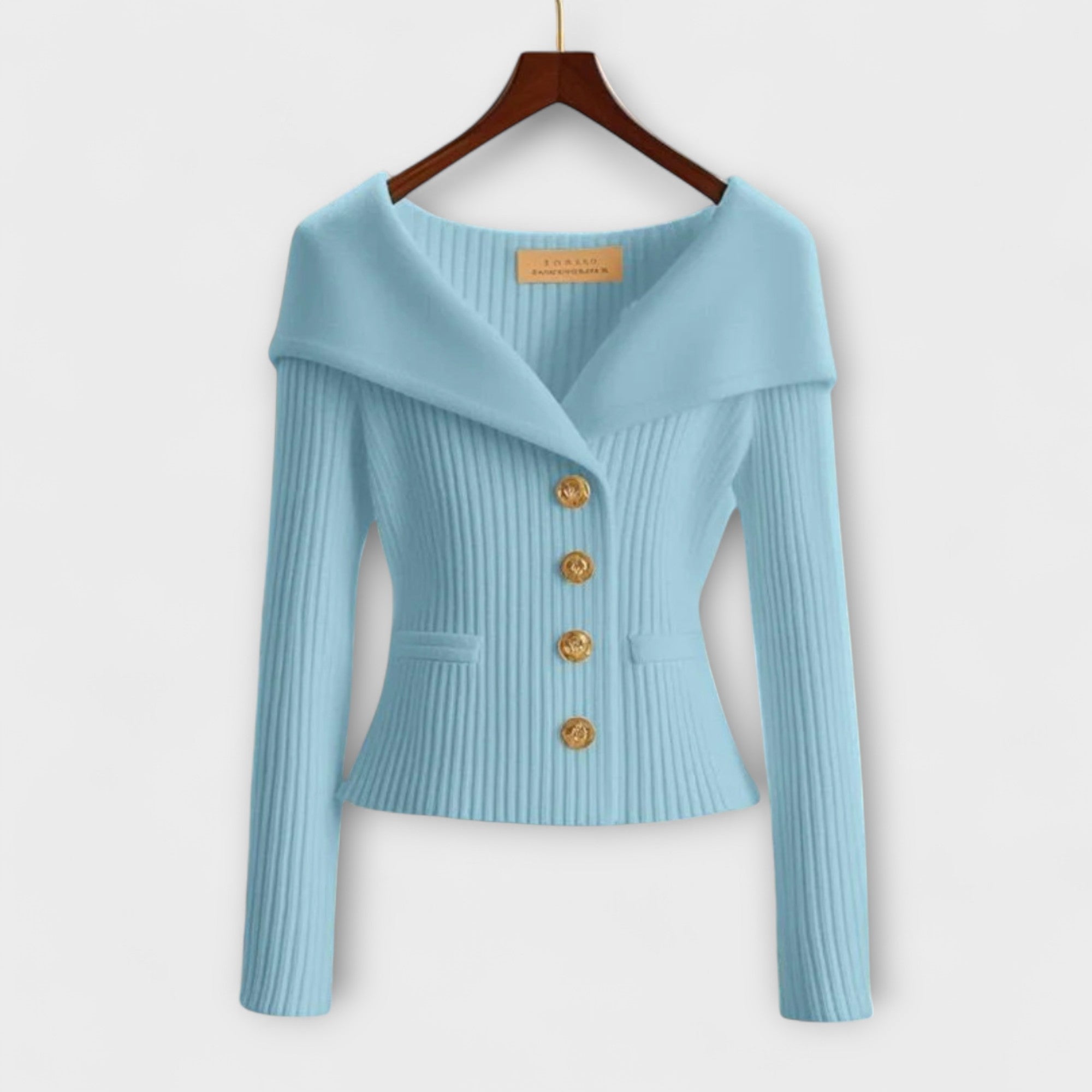 Warm Textured Knit Jacket for Women