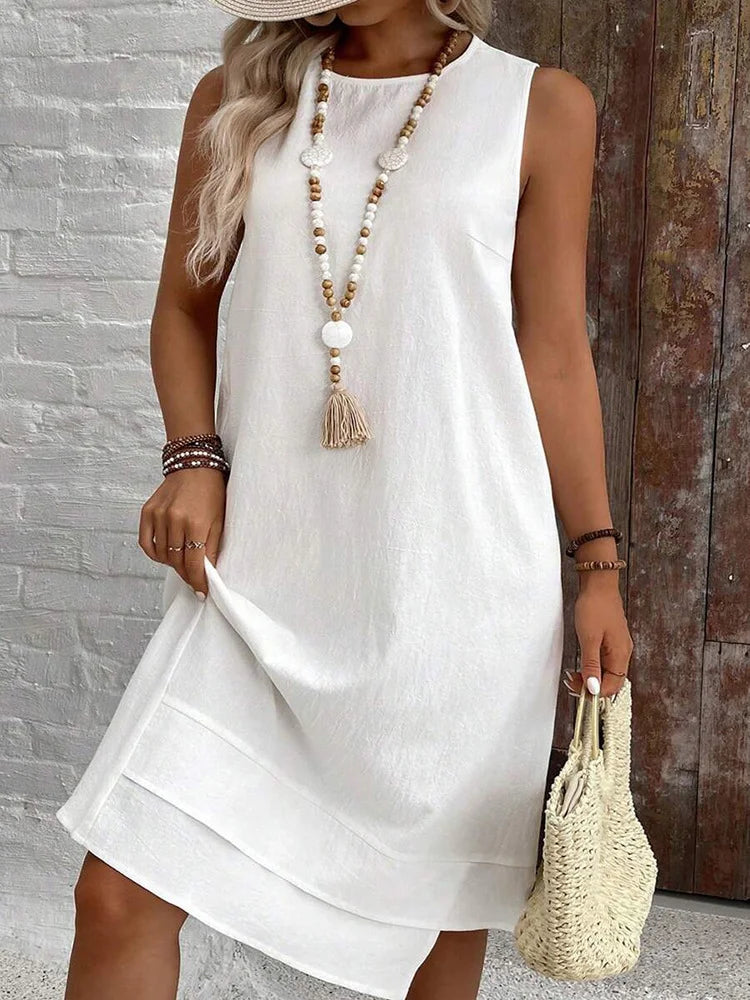 Relaxed Fit Mid-Length Casual Dress