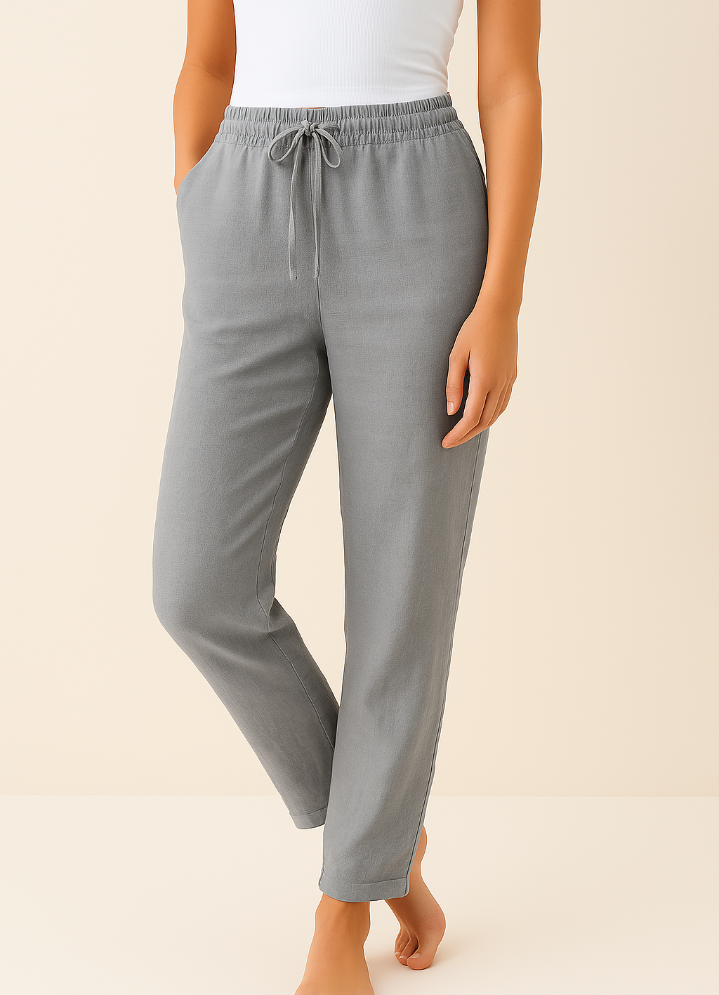 Wide Leg Lounge Trousers