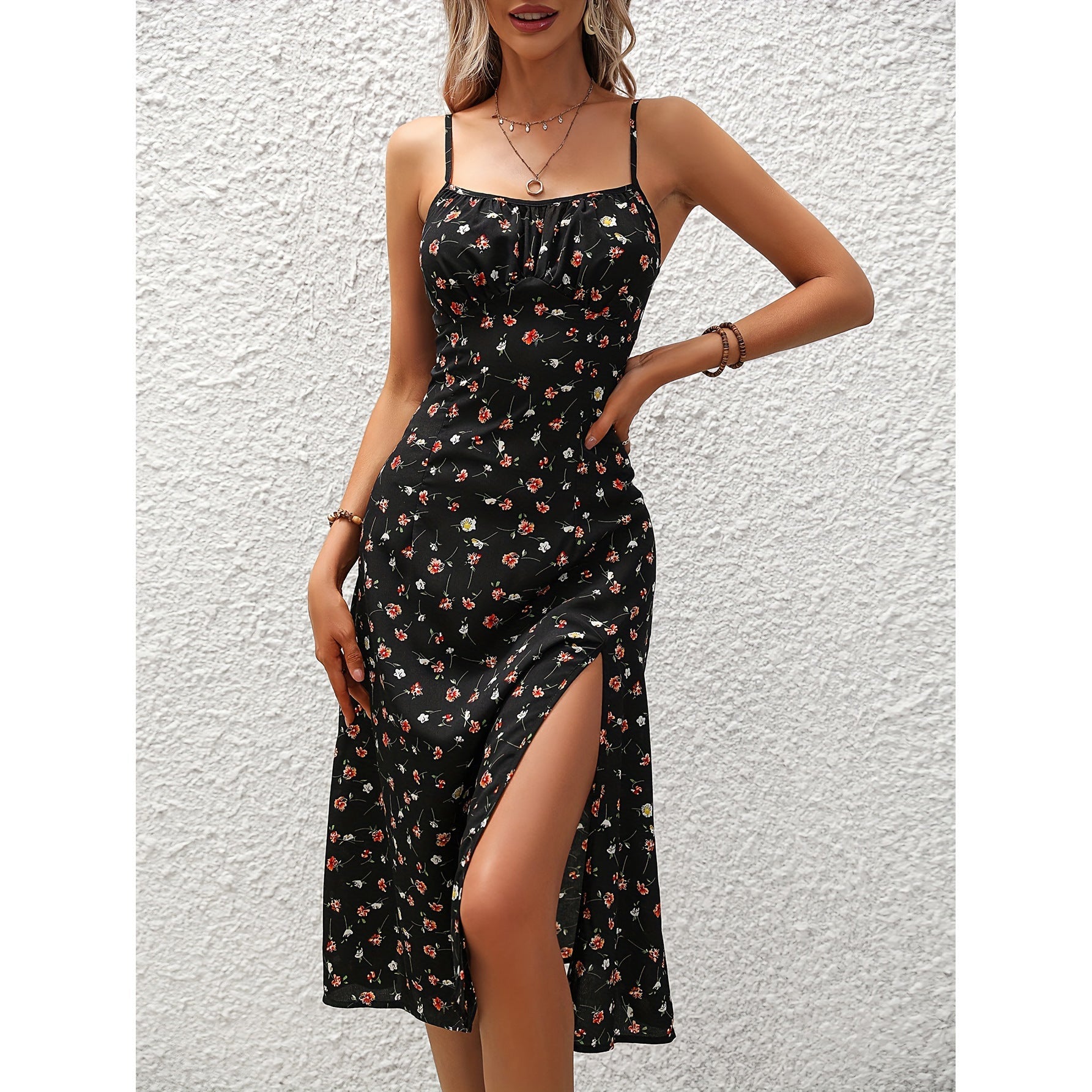 Spaghetti Strap Maxi Dress