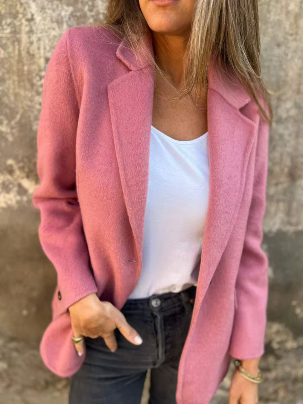 Minimalist Modern Edge Office Blazer