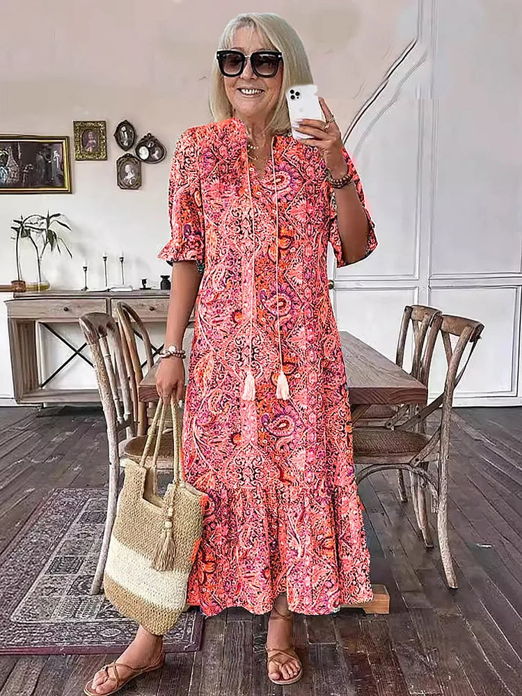Elegant Vacation Style Two-Piece Set