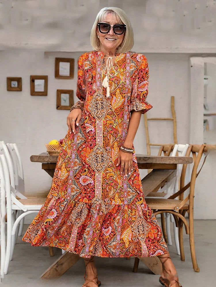 Elegant Vacation Style Two-Piece Set