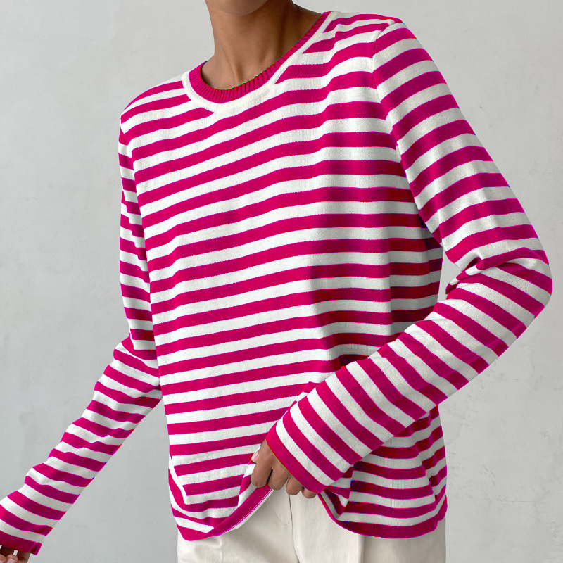 Striped Sweatshirt for Women